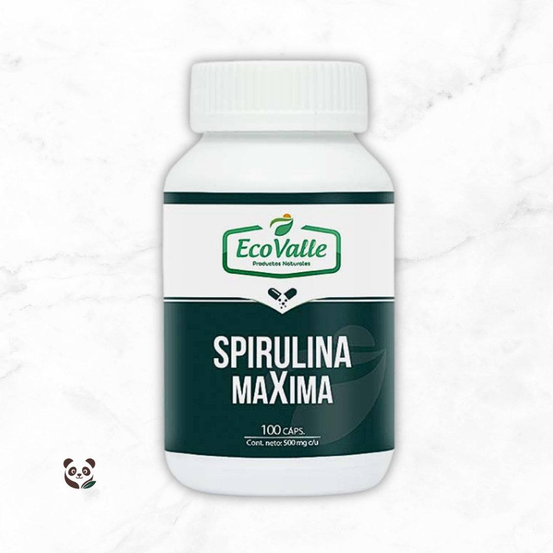 Spirulina Importada Pura | Superalimento Natural en Polvo o Cápsulas EcoValle