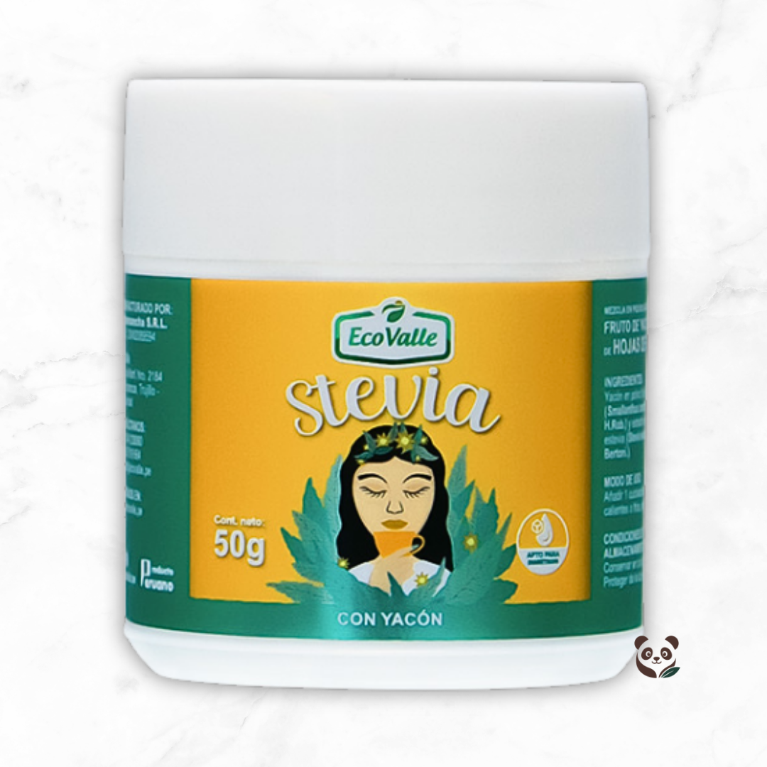 Stevia con Yacón | Dulzura sin amargor ni calorías EcoValle