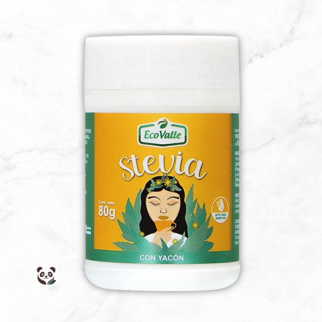 Stevia con Yacón | Dulzura sin amargor ni calorías EcoValle