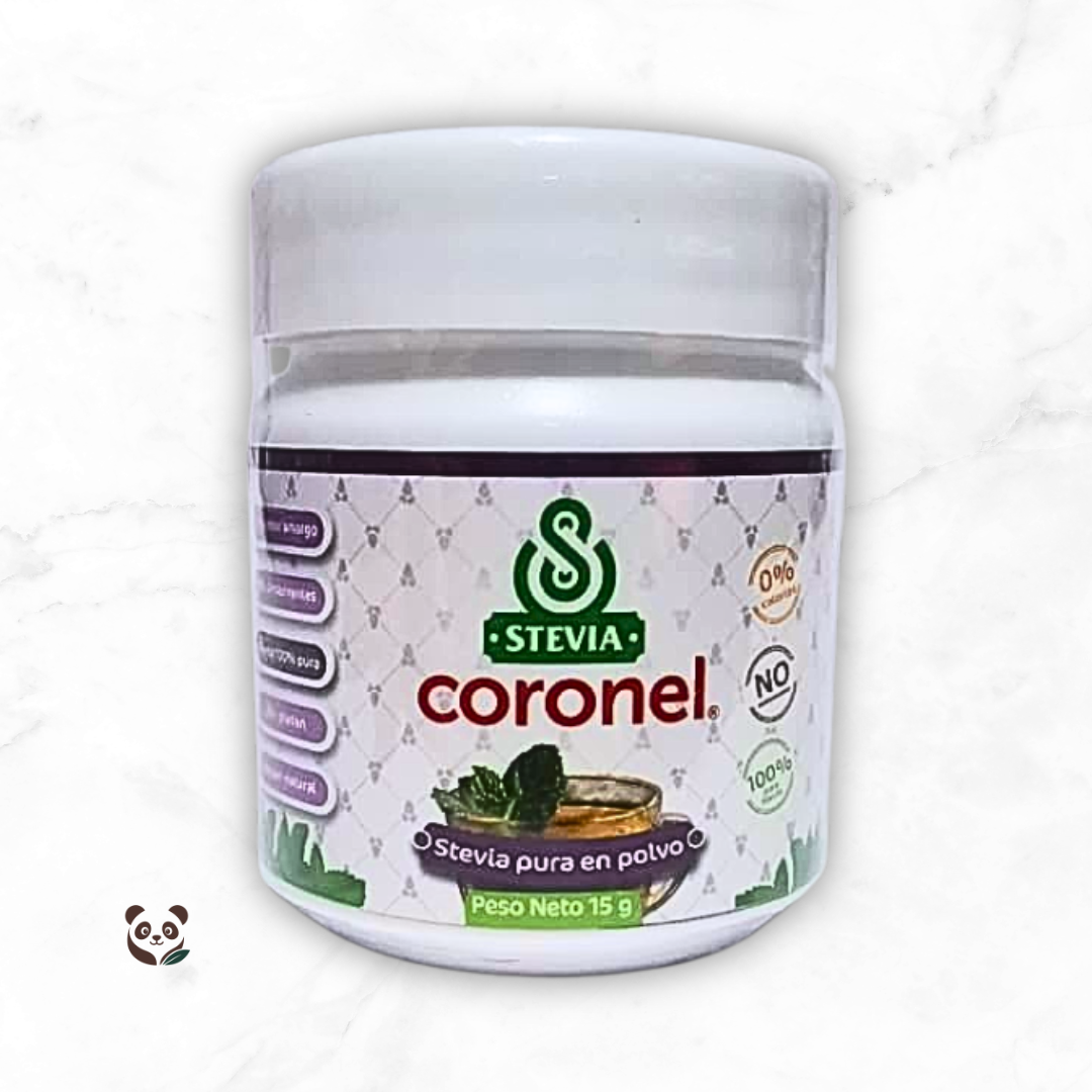 Stevia Pura | Endulzante natural sin calorías ni amargor Stevia Coronel