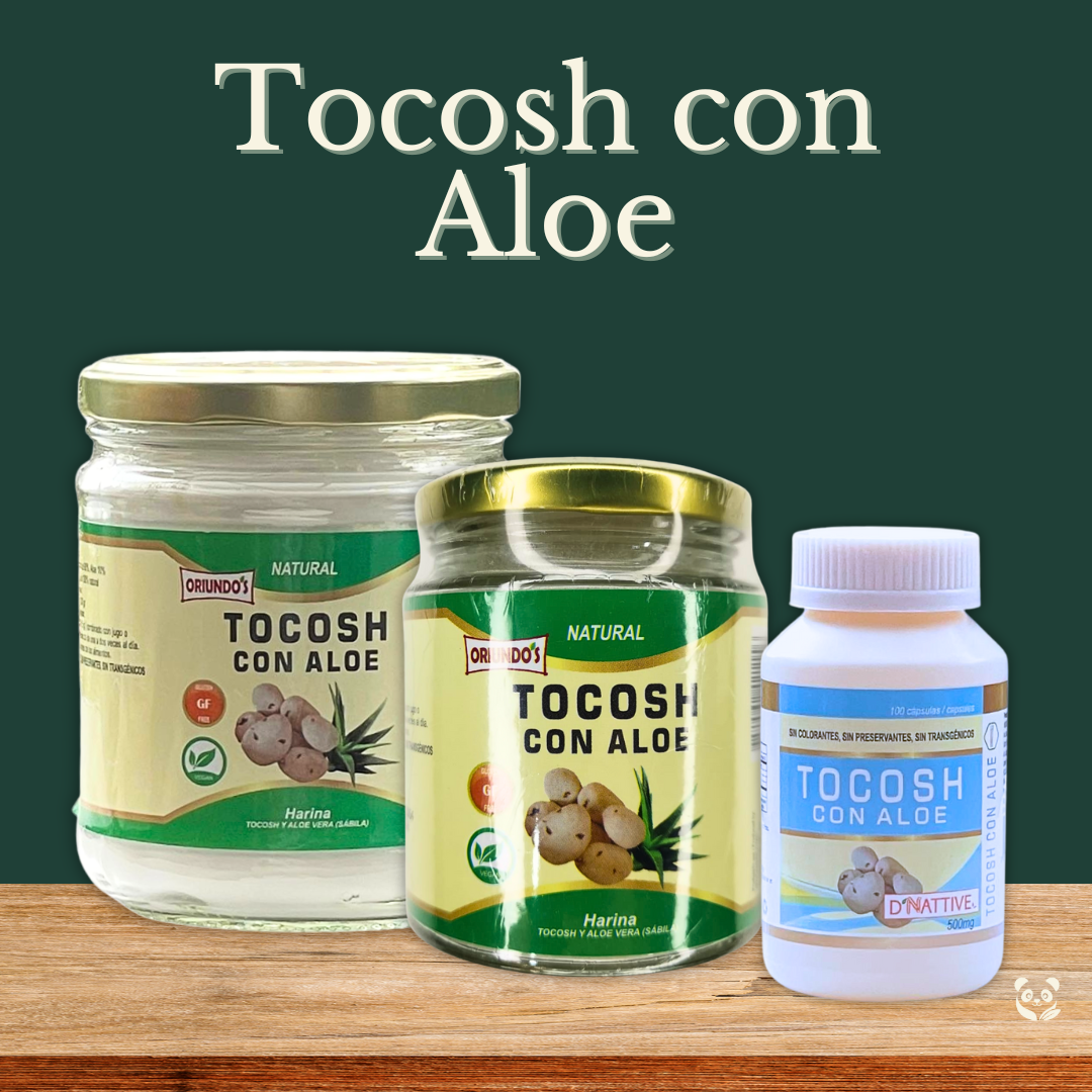 Tocosh + Áloe Vera | Probiótico natural para digestión y gastritis Oriundo's, D' Nattive