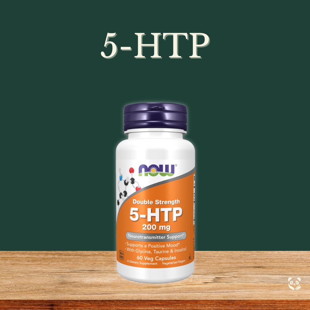 5-HTP 200 mg Doble Fuerza | Soporte del Estado de Ánimo Now Foods