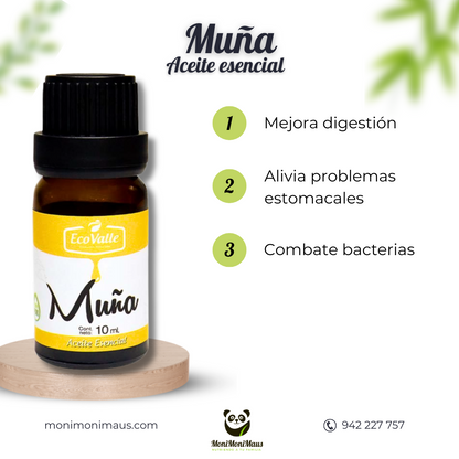 Aceite esencial de Muña EcoValle