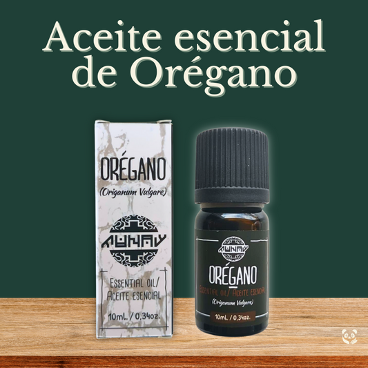 Aceite Esencial de Orégano MUNAY | 79% Carvacrol | Defensa y equilibrio Munay