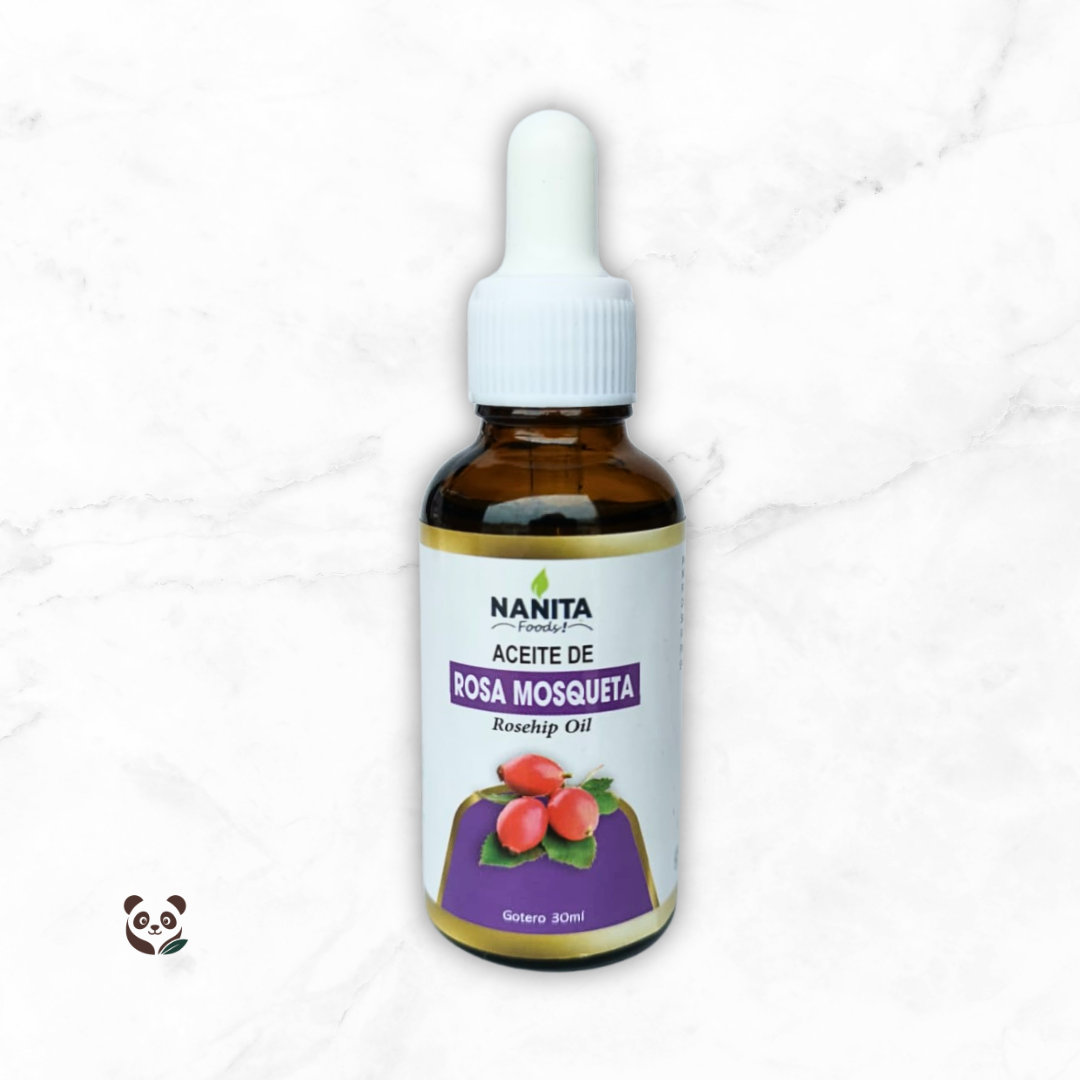 Aceite de Rosa Mosqueta | Hidratación y elasticidad natural para la piel Nanita Foods