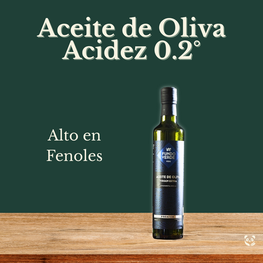 Aceite de oliva 0.2 grados | Alto en fenoles Fundo Verde
