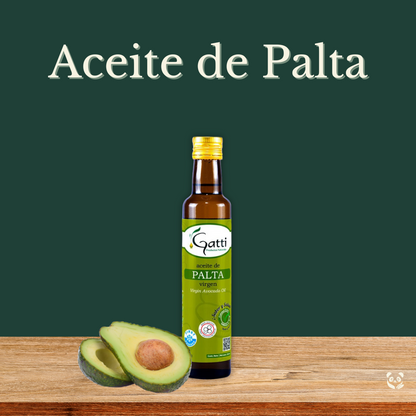 Aceite de Palta Virgen | Grasas buenas y antioxidantes para tu bienestar Gatti