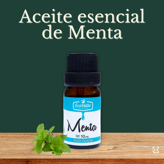 Aceite Esencial de Menta Puro | Estimulante natural para mente y cuerpo EcoValle