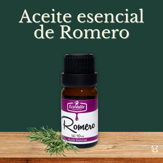 Aceite Esencial de Romero | Fortalecimiento capilar y energía natural EcoValle