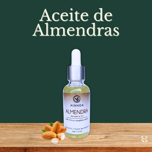 Aceite de Almendras | Uso interno y externo | Piel y cabello suave e hidratado Ainhoa