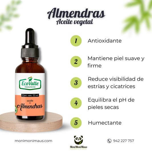 Aceite de Almendra 33ml - Naturally Divine