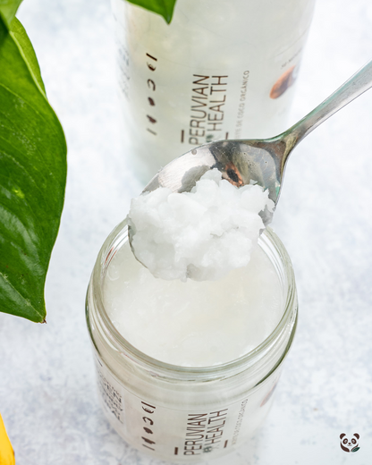 Aceite de Coco Virgen Orgánico | Uso Cosmético y Comestible Peruvian Health