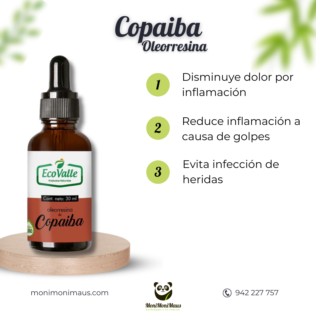 Oleorresina de Copaiba EcoValle