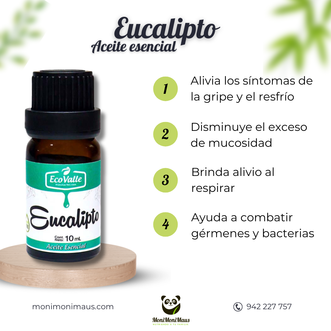 Aceite esencial de Eucalipto EcoValle