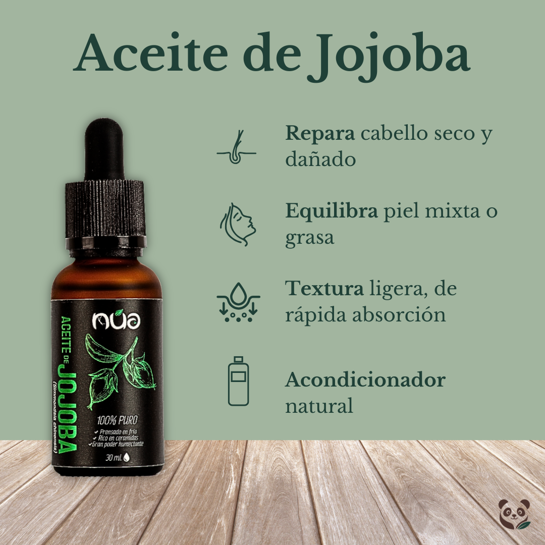 Aceite de Jojoba NUA | Nutrición para piel y cabello Nua