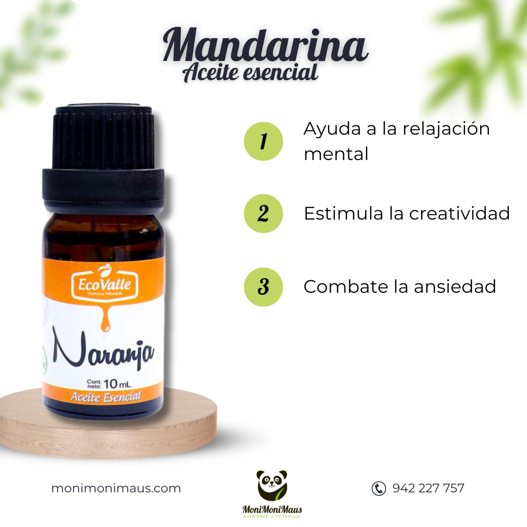 Aceite esencial de Mandarina EcoValle