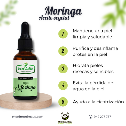 Aceite de Moringa EcoValle