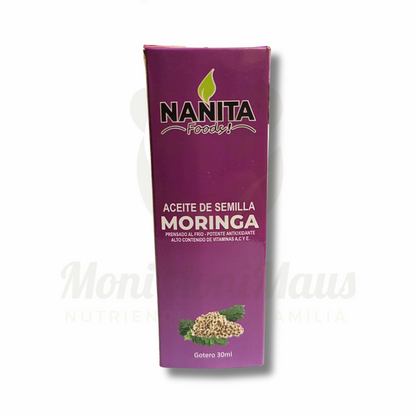 Aceite de Moringa comestible EcoValle