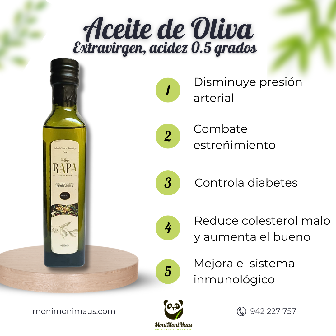 Aceite de Oliva 0.5 grados Rapa