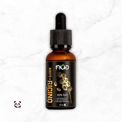 Aceite de Ricino | Nutrición para cabello, cejas y pestañas Nua