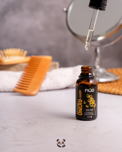 Aceite de Ricino | Nutrición para cabello, cejas y pestañas Nua