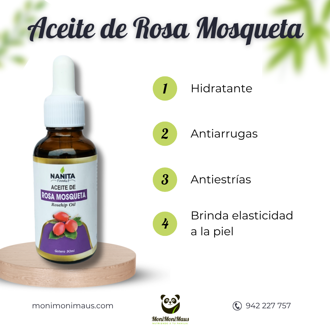 ACEITE DE OREGANO COMESTIBLE NANITA 30ML