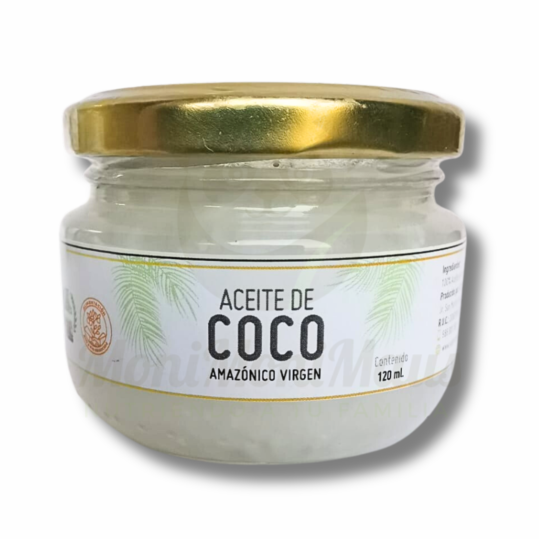 Aceite de Coco Amazónico Virgen Amazon Natural