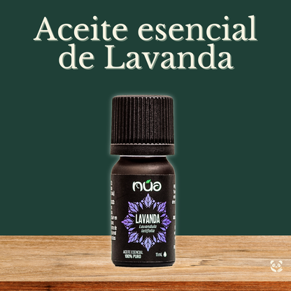 Aceite Esencial de Lavanda (Latifolia) | Relajante natural para estrés, insomnio y masajes Nua