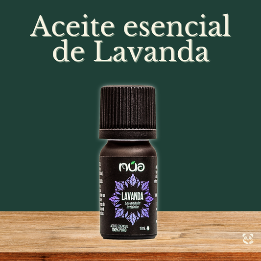 Aceite Esencial de Lavanda (Latifolia) | Relajante natural para estrés, insomnio y masajes Nua