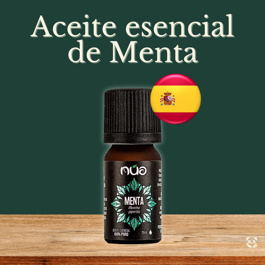 Aceite Esencial de Menta | Estimulante natural para mente y cuerpo Nua
