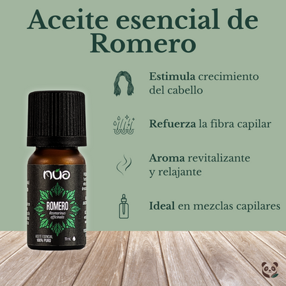 Aceite Esencial de Romero | Fortalecimiento capilar y energía natural (Copia) Nua