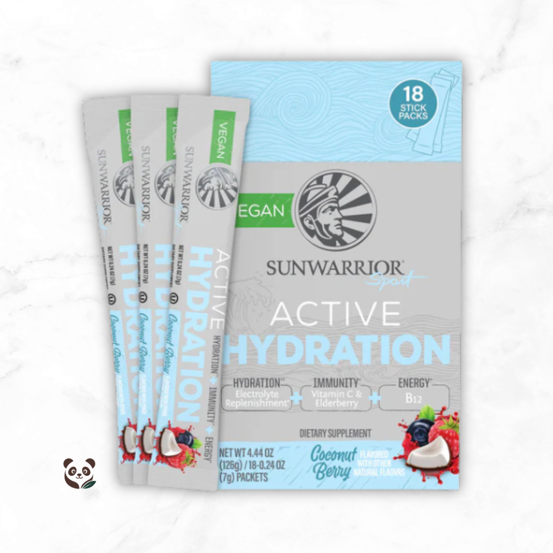 Sunwarrior Active Hydration | Electrolitos Veganos sin Azúcar Añadida Peruvian Health