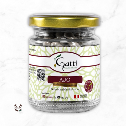 Ajo en Cápsulas | Sistema Inmune y Digestión Gatti