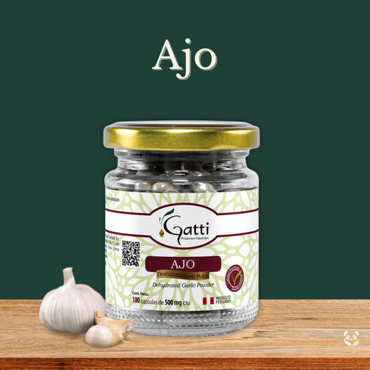 Ajo en Cápsulas Naturales | Sistema Inmune y Digestión Gatti