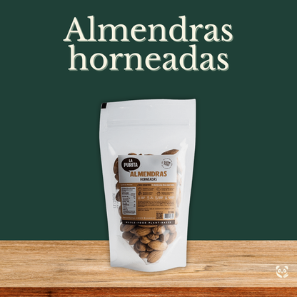 Almendras Horneadas | Snack saludable con proteína y fibra La Purita