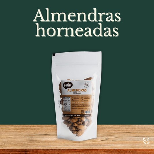 Almendras Horneadas | Snack saludable con proteína y fibra La Purita