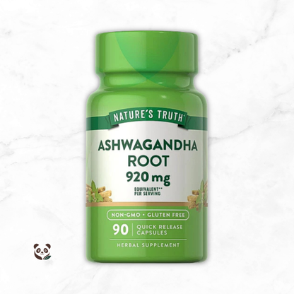 Extracto de raíz de Ashwagandha 920mg Nature's Truth | Enfoque y calma natural Nature's Truth