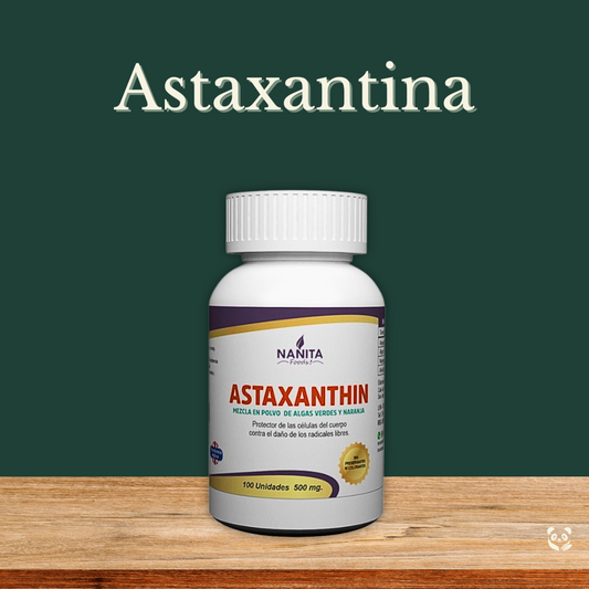 Astaxantina | Protección antioxidante celular de alta absorción Nanita Foods