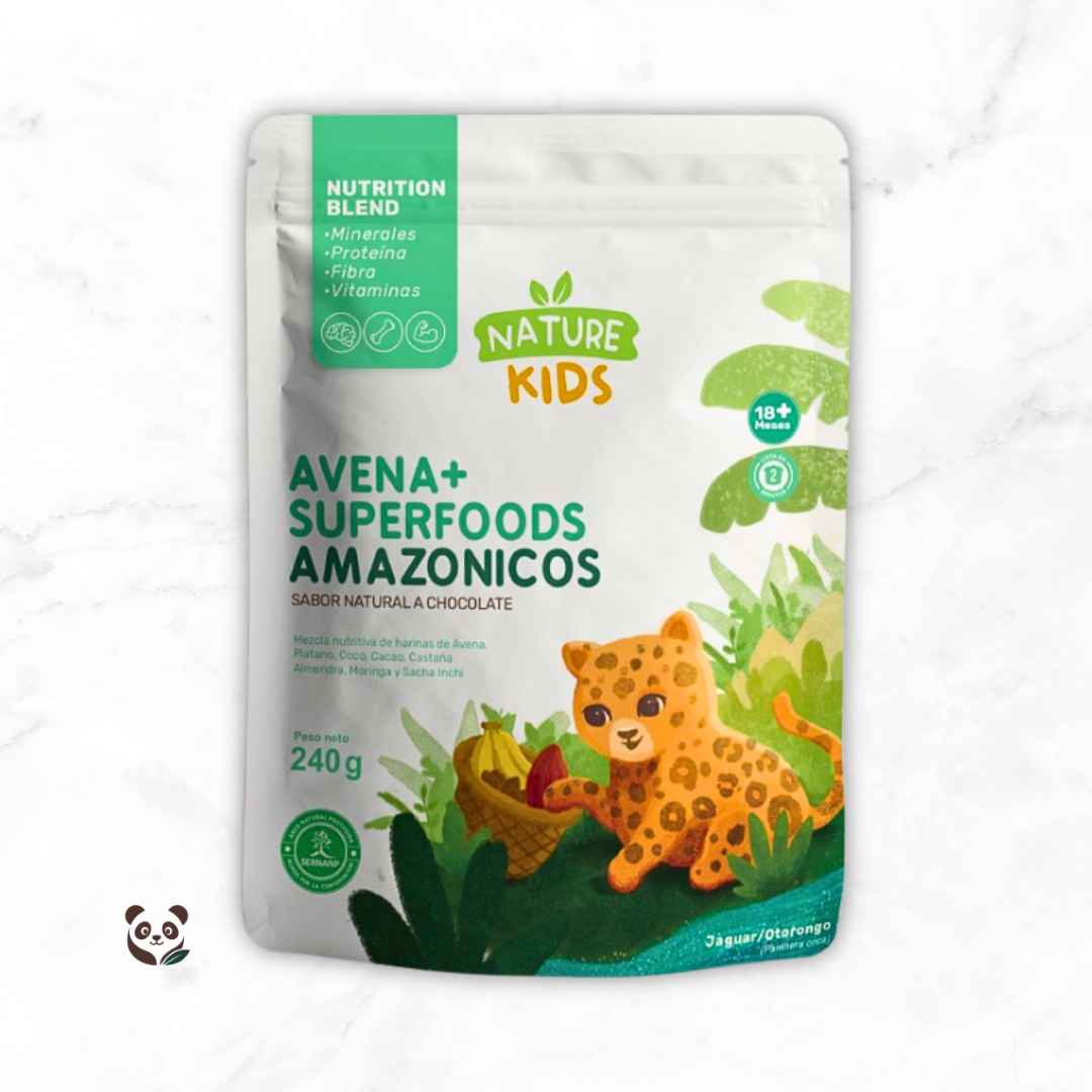 Blend Amazónico para niños | Fibra, proteína y energía vegetal Nature Kids
