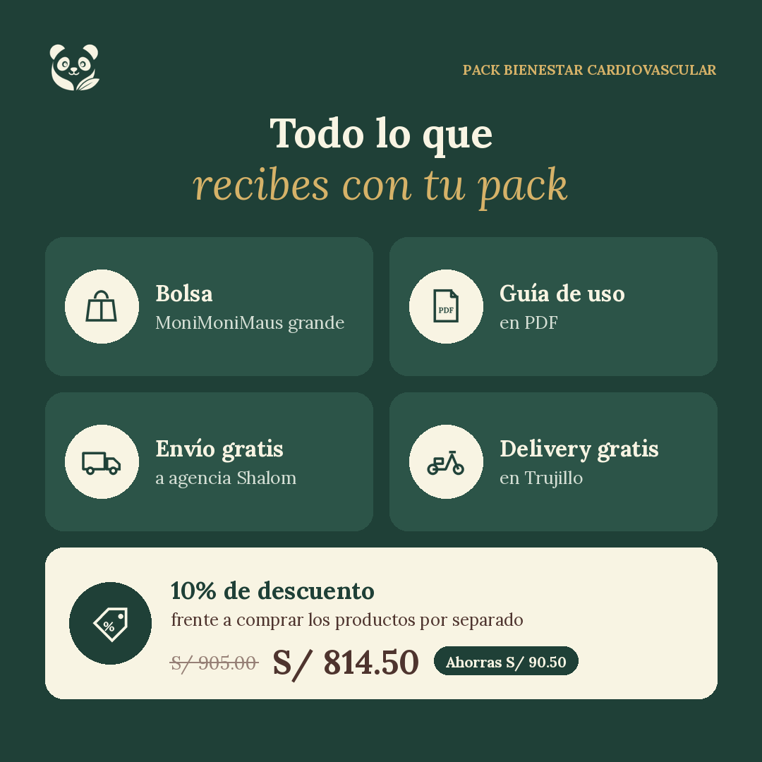 Pack Bienestar Cardiovascular | 2 meses de cuidado natural para tu corazón MoniMoniMaus