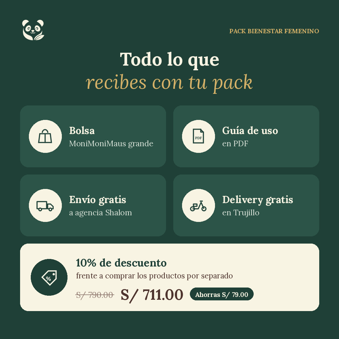 Pack Bienestar Femenino | 3 meses de equilibrio hormonal y vitalidad MoniMoniMaus