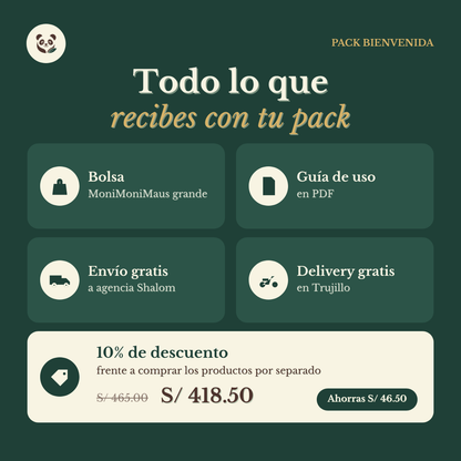 Pack Bienvenida | 1 mes de equilibrio, relajación y energía MoniMoniMaus