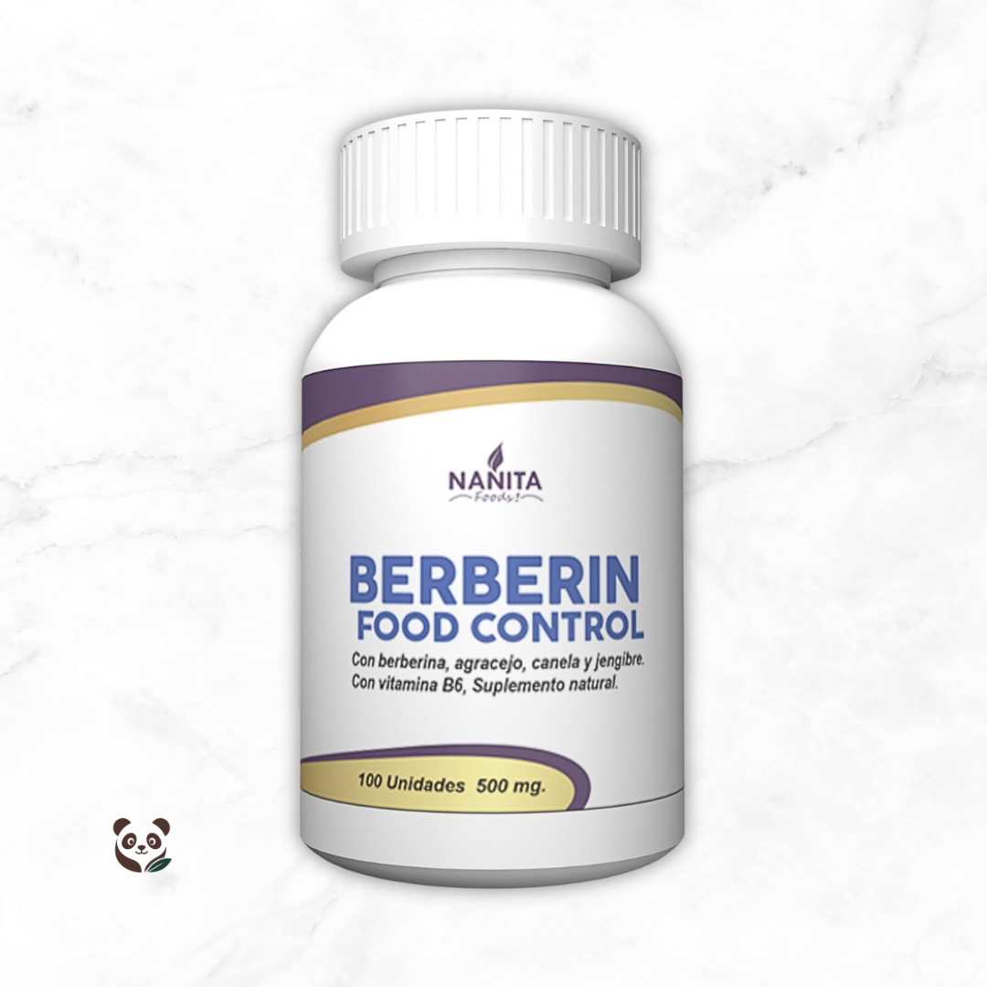 Berberina en cápsulas | Apoyo natural para regular glucosa e insulina Nanita Foods