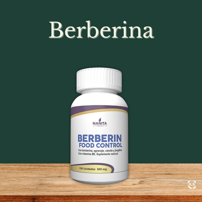 Berberina en cápsulas | Apoyo natural para regular glucosa e insulina Nanita Foods