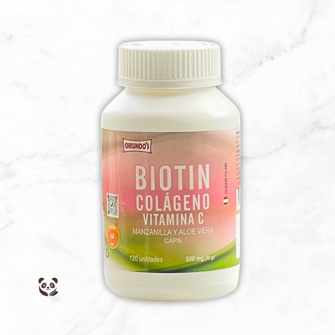 Biotina con Colágeno | Cabello, piel y energía renovada Oriundo's