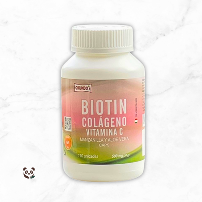 Biotina con Colágeno | Cabello, piel y energía renovada Oriundo's