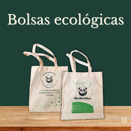 Bolsa Ecológica MoniMoniMaus | Reutilizable, práctica y con propósito MoniMoniMaus