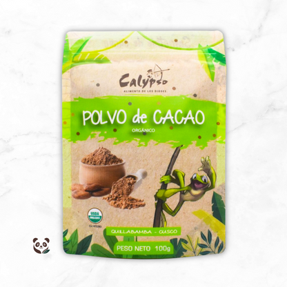 Cacao Chuncho Orgánico en Polvo | Antioxidante ancestral de Quillabamba Calypso