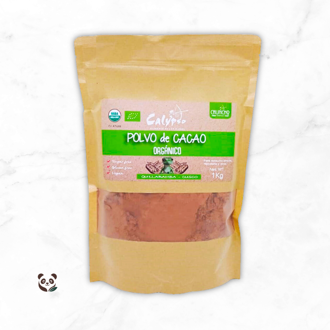 Cacao Chuncho Orgánico en Polvo | Antioxidante ancestral de Quillabamba Calypso