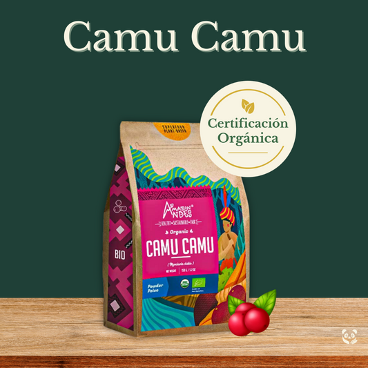 Camu Camu orgánico | Vitamina C natural y antioxidante Amazon Andes